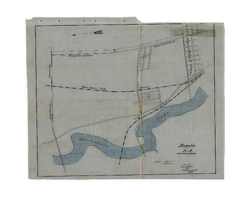 Proposed Map of Borough of Bogota - 1894